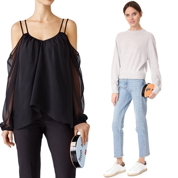 RARE MILLY Half Moon Eyelash Clutch Bag - Picture 4 of 8